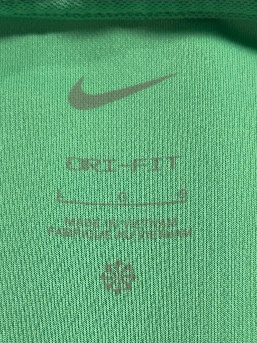 Women’s Green Nike Dri Fit Polo Size Large EUC